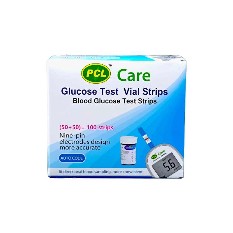 PCL Care Blood Glucose Test Strips