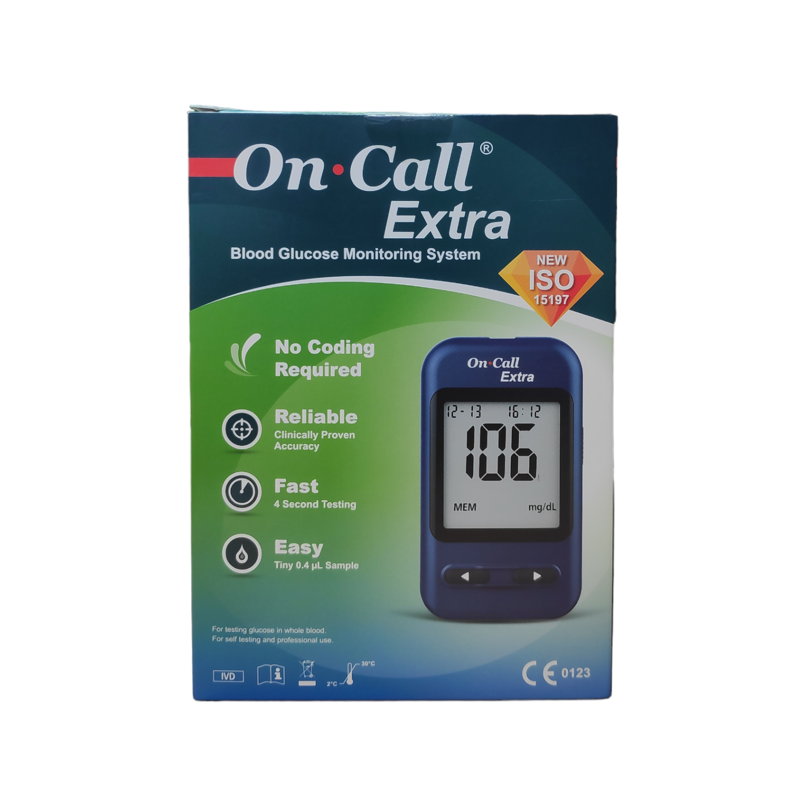 On Call Extra Blood Glucose Monitoring System