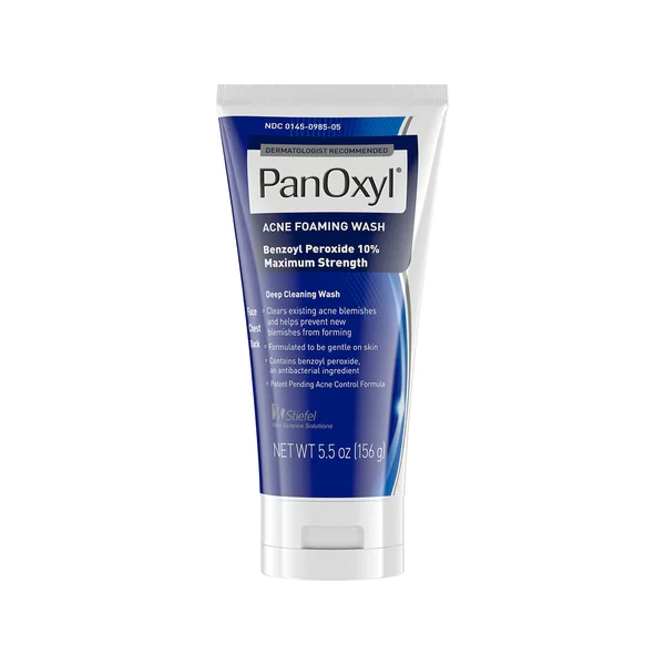 PanOxyl Acne Foaming Wash with 10% Benzoyl Peroxide 156g