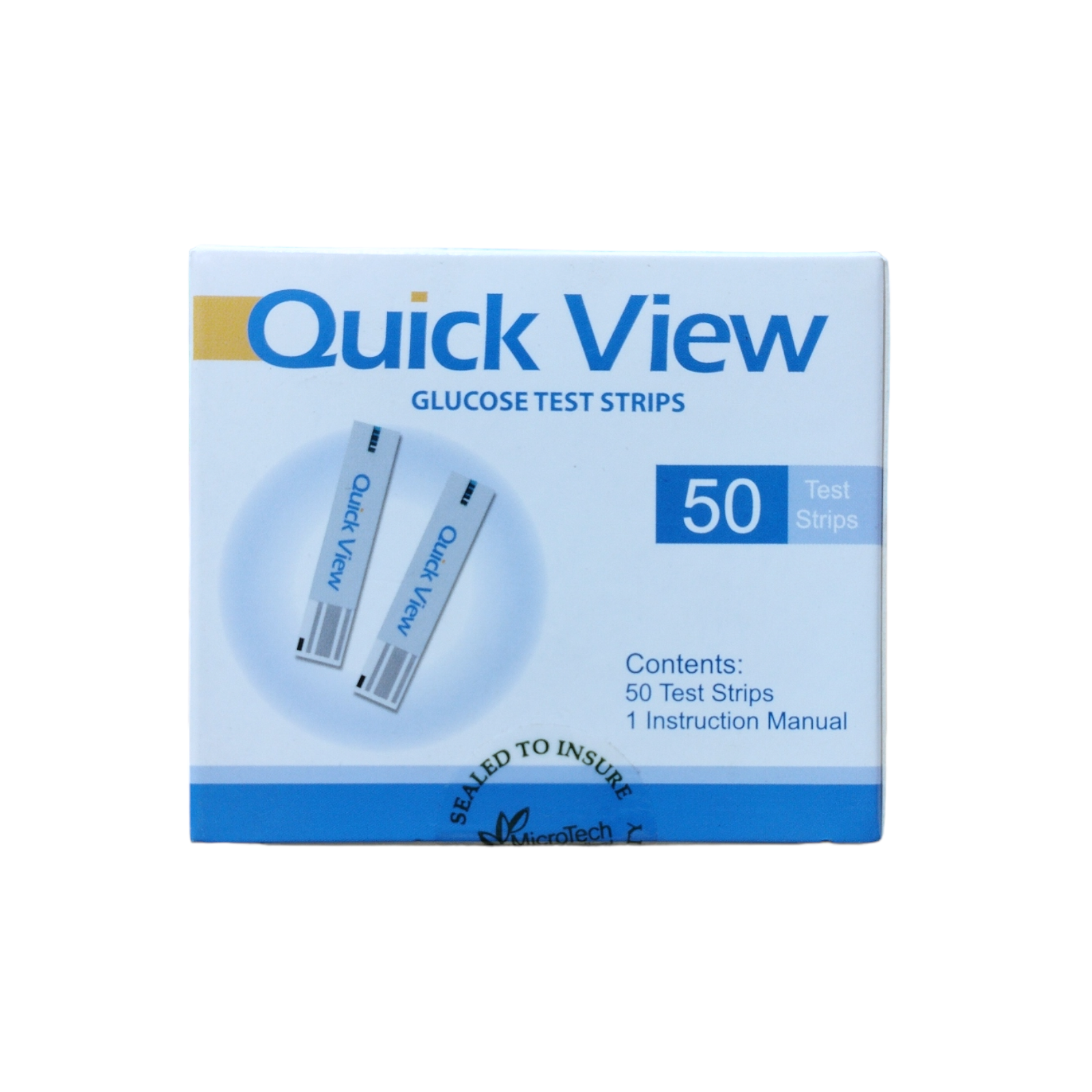 Quick View Blood Glucose Test Strips