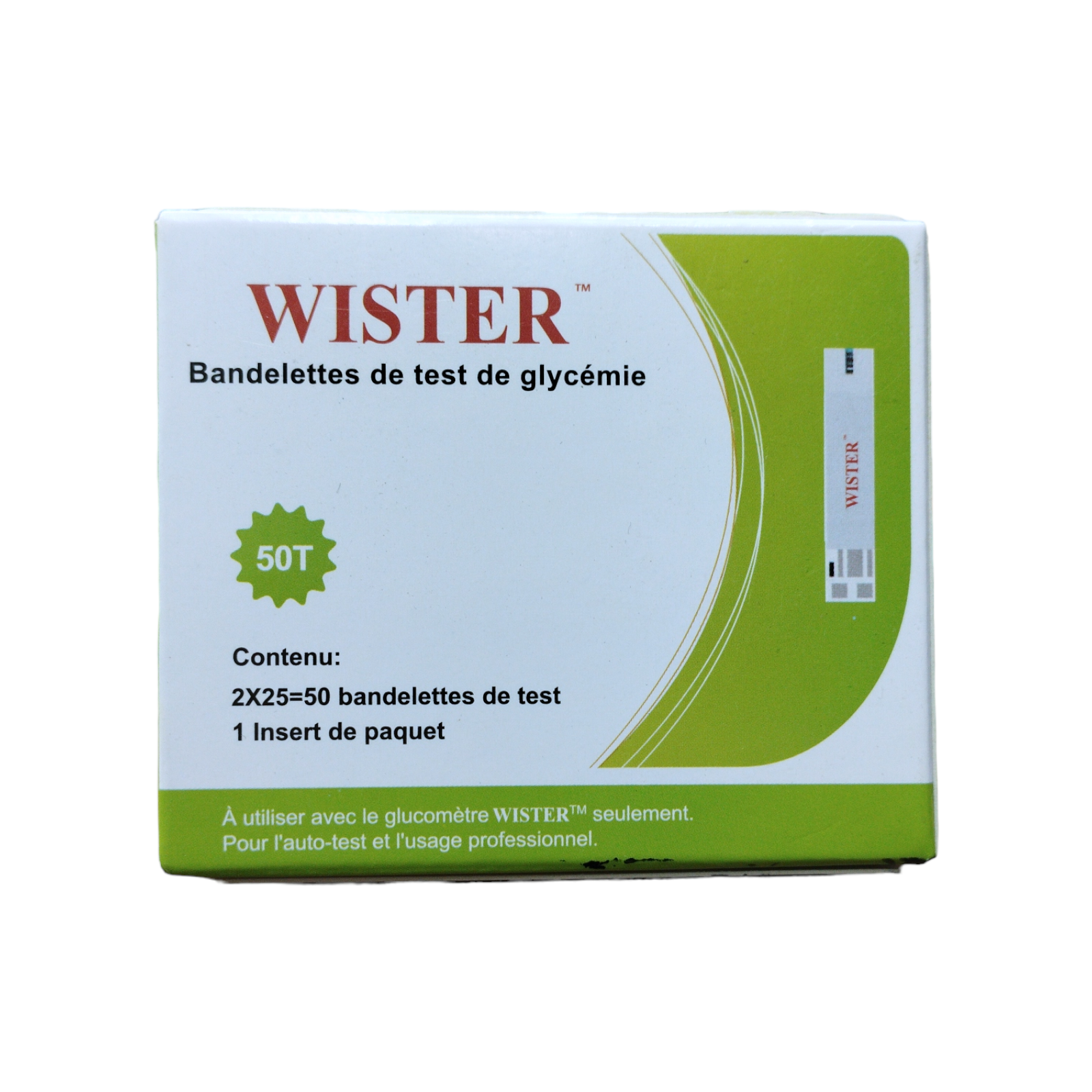 Wister Blood Glucose Test Strips