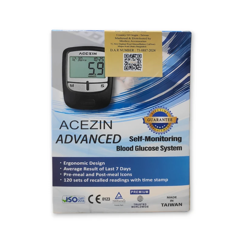 Acezin Advanced Self-Monitoring Blood Glucose System