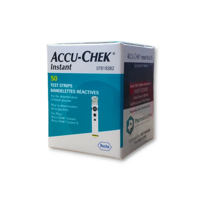 Accu-Chek Instant Blood Glucose Test Strips (50pcs)