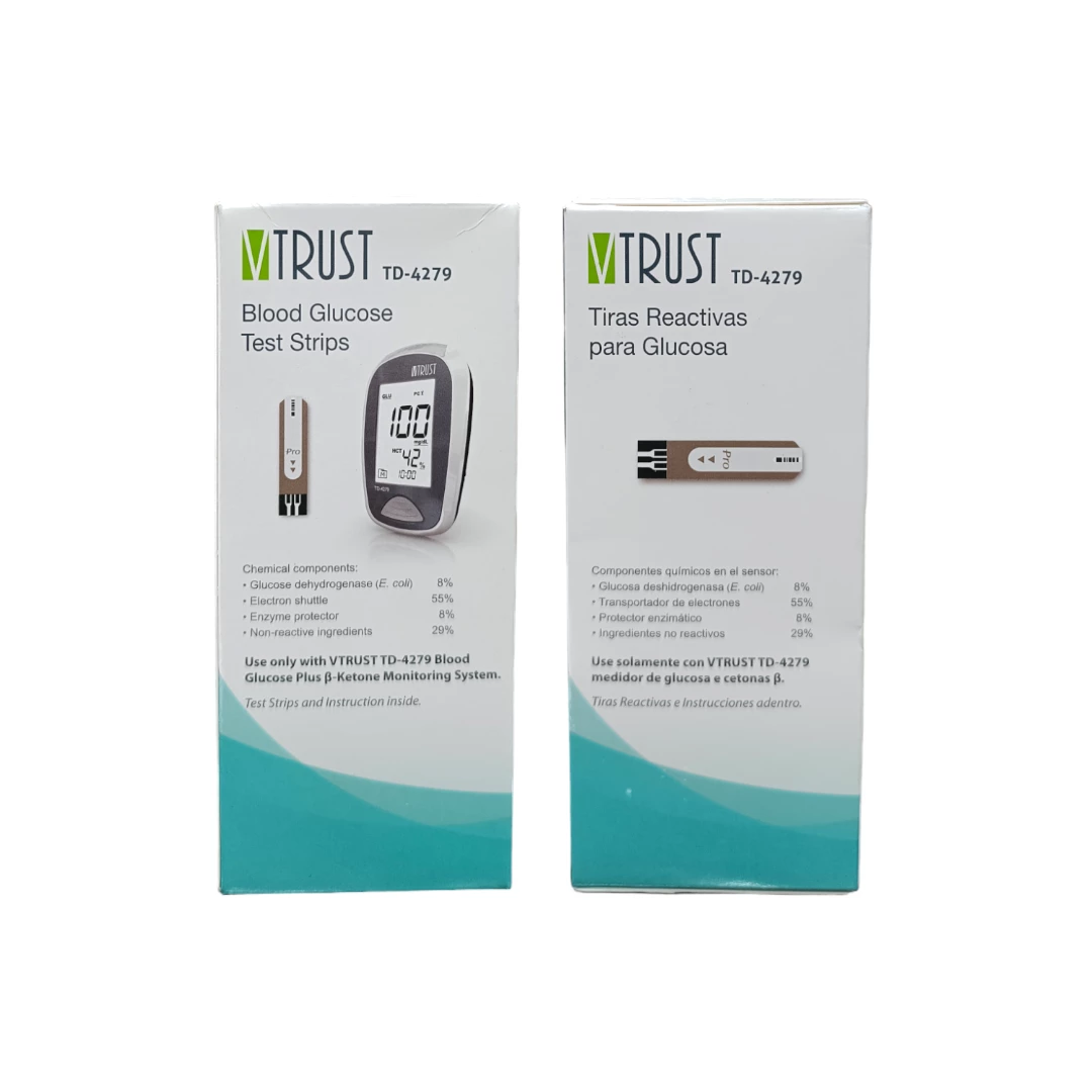 VTRUST TD-4279 Blood Glucose Test Strips