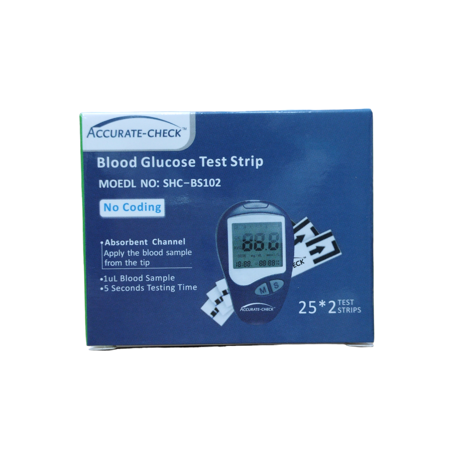 Accurate-Check Blood Glucose Test Strips