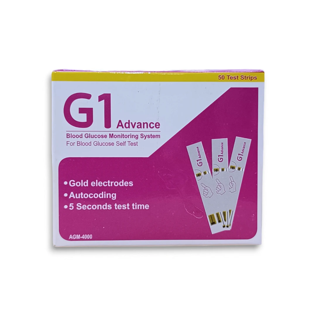 G1 Advance Blood Glucose Test Strips