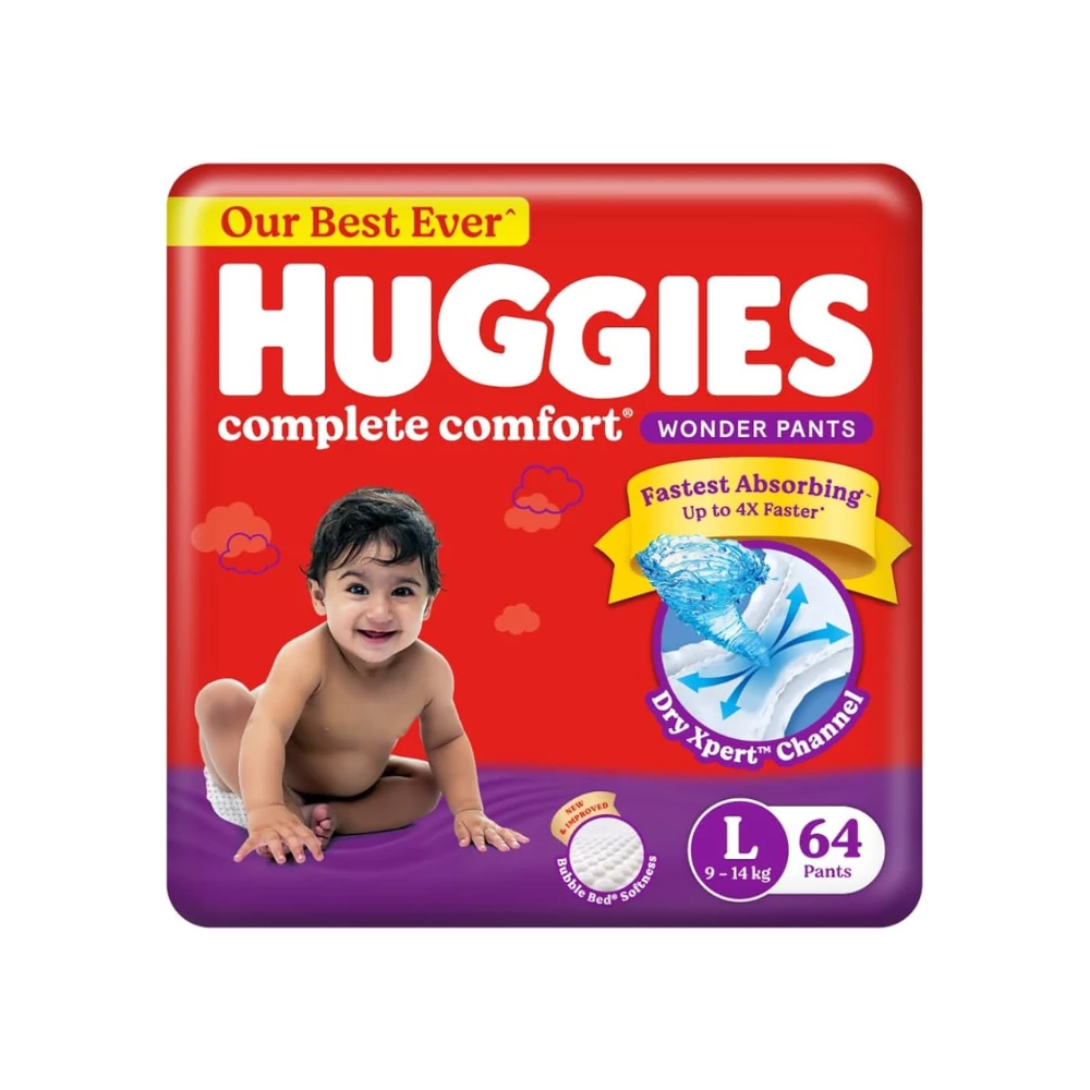 Huggies Complete Comfort Wonder Pants Baby Diaper