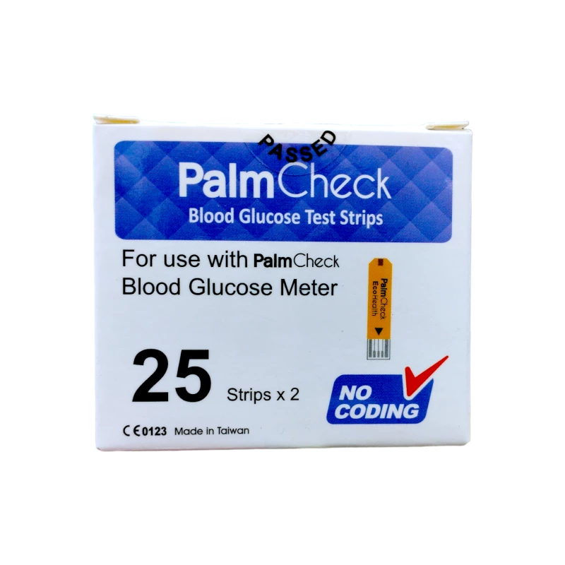 Palm Check Blood Glucose Test Strips