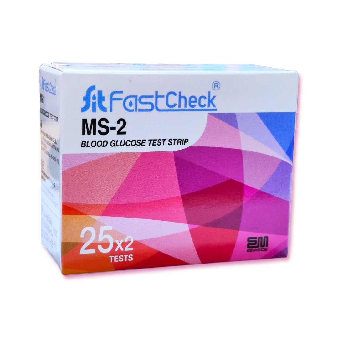 FastCheck MS-2 Blood Glucose Test Strips